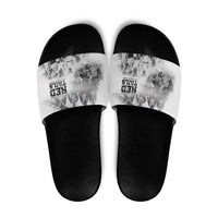 Tuskegee Airmen 332nd Fighter Group Slide Sandals The First to Fly with Honor - undefined