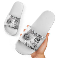 Tuskegee Airmen 332nd Fighter Group Slide Sandals The First to Fly with Honor - undefined