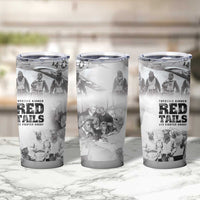 Tuskegee Airmen 332nd Fighter Group Tumbler Cup The First to Fly with Honor - Wonder Print Shop