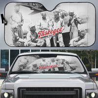 Tuskegee Airmen 332nd Fighter Group Auto Sun Shade Vintage-style War - Wonder Print Shop