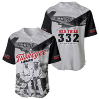 Tuskegee Airmen 332nd Fighter Group Baseball Jersey Vintage-style War - Wonder Print Shop