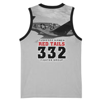 Tuskegee Airmen 332nd Fighter Group Basketball Jersey Vintage-style War - Wonder Print Shop