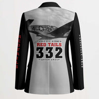 Tuskegee Airmen 332nd Fighter Group Blazer Vintage-style War - Wonder Print Shop