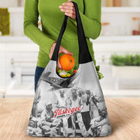 Tuskegee Airmen 332nd Fighter Group Grocery Bag Vintage-style War - Wonder Print Shop