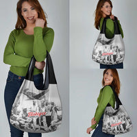 Tuskegee Airmen 332nd Fighter Group Grocery Bag Vintage-style War - Wonder Print Shop