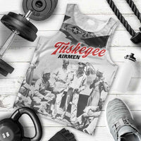 Tuskegee Airmen 332nd Fighter Group Men Tank Top Vintage-style War - Wonder Print Shop