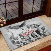 Tuskegee Airmen 332nd Fighter Group Rubber Doormat Vintage-style War - Wonder Print Shop