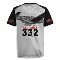Tuskegee Airmen 332nd Fighter Group Rugby Jersey Vintage-style War - Wonder Print Shop