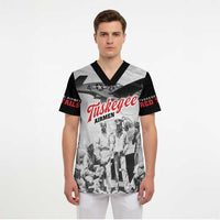 Tuskegee Airmen 332nd Fighter Group Scrub Top Vintage-style War - Wonder Print Shop