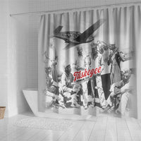 Tuskegee Airmen 332nd Fighter Group Shower Curtain Vintage-style War - Wonder Print Shop
