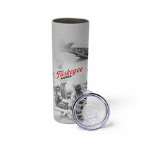 Tuskegee Airmen 332nd Fighter Group Skinny Tumbler Vintage-style War - Wonder Print Shop