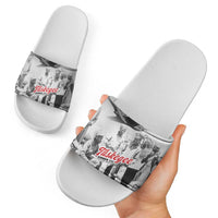 Tuskegee Airmen 332nd Fighter Group Slide Sandals Vintage-style War - Wonder Print Shop