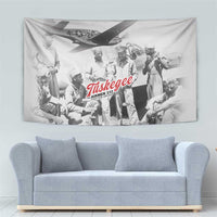 Tuskegee Airmen 332nd Fighter Group Tapestry Vintage-style War - Wonder Print Shop