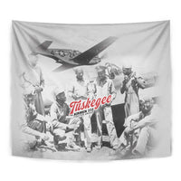 Tuskegee Airmen 332nd Fighter Group Tapestry Vintage-style War - Wonder Print Shop