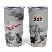 Tuskegee Airmen 332nd Fighter Group Tumbler Cup Vintage-style War - Wonder Print Shop