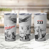 Tuskegee Airmen 332nd Fighter Group Tumbler Cup Vintage-style War - Wonder Print Shop