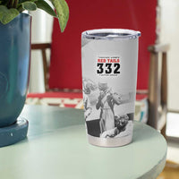 Tuskegee Airmen 332nd Fighter Group Tumbler Cup Vintage-style War - Wonder Print Shop