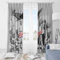 Tuskegee Airmen 332nd Fighter Group Window Curtain Vintage-style War - Wonder Print Shop