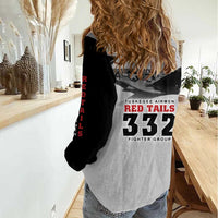 Tuskegee Airmen 332nd Fighter Group Women Casual Shirt Vintage-style War - Wonder Print Shop