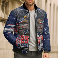 United States 250 Years of Independence Bomber Puffer Jacket - Wonder Print Shop