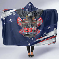 United States 250 Years of Independence Hooded Blanket - Wonder Print Shop