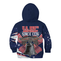 United States 250 Years of Independence Kid Hoodie - Wonder Print Shop