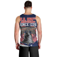 United States 250 Years of Independence Men Tank Top - Wonder Print Shop