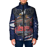 United States 250 Years of Independence Padded Jacket - Wonder Print Shop