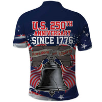 United States 250 Years of Independence Polo Shirt - Wonder Print Shop