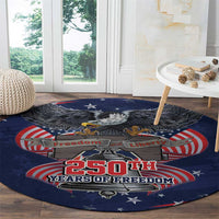 United States 250 Years of Independence Round Carpet - Wonder Print Shop