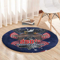 United States 250 Years of Independence Round Carpet - Wonder Print Shop
