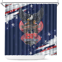 United States 250 Years of Independence Shower Curtain - Wonder Print Shop