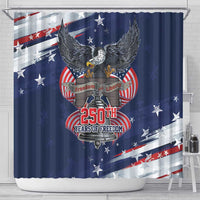 United States 250 Years of Independence Shower Curtain - Wonder Print Shop
