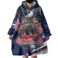 United States 250 Years of Independence Wearable Blanket Hoodie - Wonder Print Shop