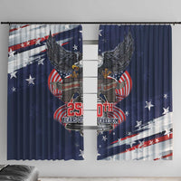 United States 250 Years of Independence Window Curtain - Wonder Print Shop