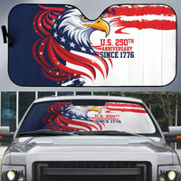 United States Honoring 250 Years of Liberty Auto Sun Shade - Wonder Print Shop