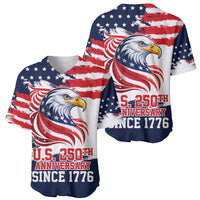 United States Honoring 250 Years of Liberty Baseball Jersey - Wonder Print Shop