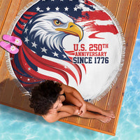 United States Honoring 250 Years of Liberty Beach Blanket - Wonder Print Shop