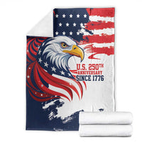 United States Honoring 250 Years of Liberty Blanket - Wonder Print Shop