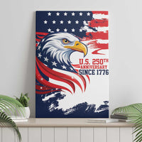 United States Honoring 250 Years of Liberty Canvas Wall Art - Wonder Print Shop