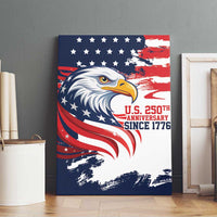 United States Honoring 250 Years of Liberty Canvas Wall Art - Wonder Print Shop