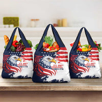United States Honoring 250 Years of Liberty Grocery Bag - Wonder Print Shop