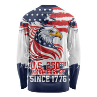 United States Honoring 250 Years of Liberty Long Sleeve Shirt - Wonder Print Shop