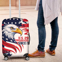 United States Honoring 250 Years of Liberty Luggage Cover - Wonder Print Shop