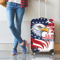 United States Honoring 250 Years of Liberty Luggage Cover - Wonder Print Shop
