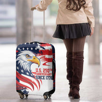 United States Honoring 250 Years of Liberty Luggage Cover - Wonder Print Shop