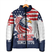 United States Honoring 250 Years of Liberty Padded Jacket - Wonder Print Shop