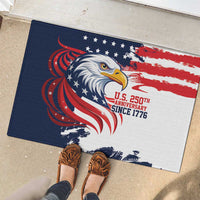 United States Honoring 250 Years of Liberty Rubber Doormat - Wonder Print Shop