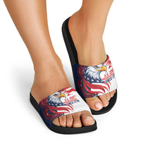United States Honoring 250 Years of Liberty Slide Sandals - Wonder Print Shop