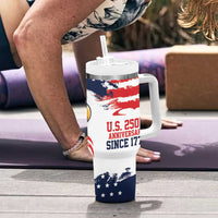 United States Honoring 250 Years of Liberty Tumbler With Handle - Wonder Print Shop